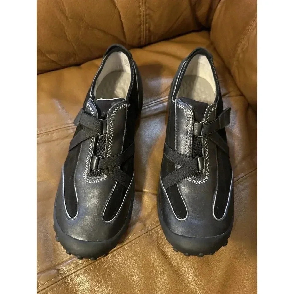 Pr!vo shoes for women 10 Black Leather